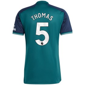 Camisolas Arsenal Thomas 5 3º Equipamento 2023-24 Manga Curta